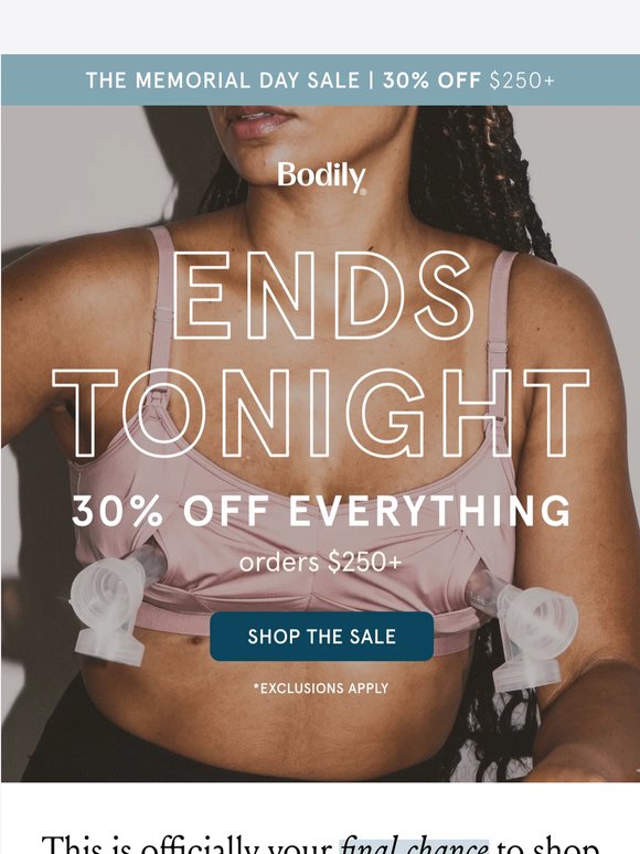 Save 30% off ending now!