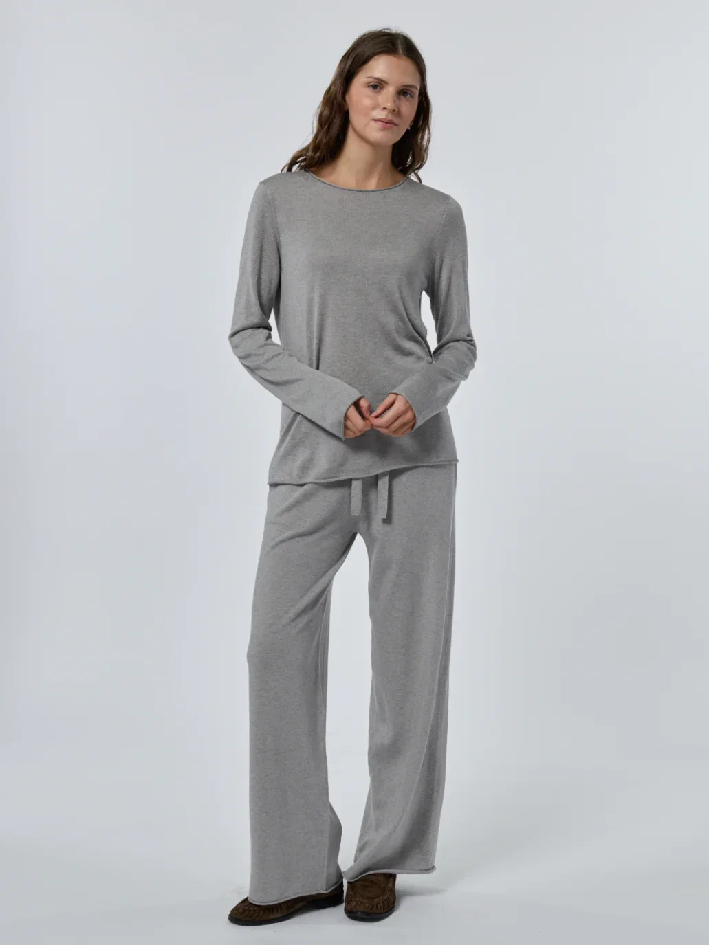 Image of Sans Stitching Silk Cashmere Pant