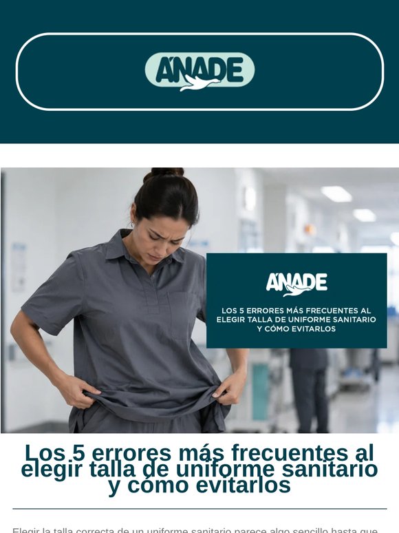 Los 5 errores más frecuentes al elegir talla de uniforme sanitario y cómo evitarlos