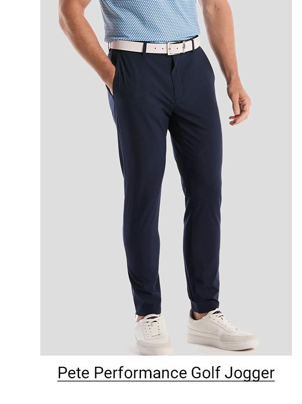 Shop the Pete Performance Golf Jogger