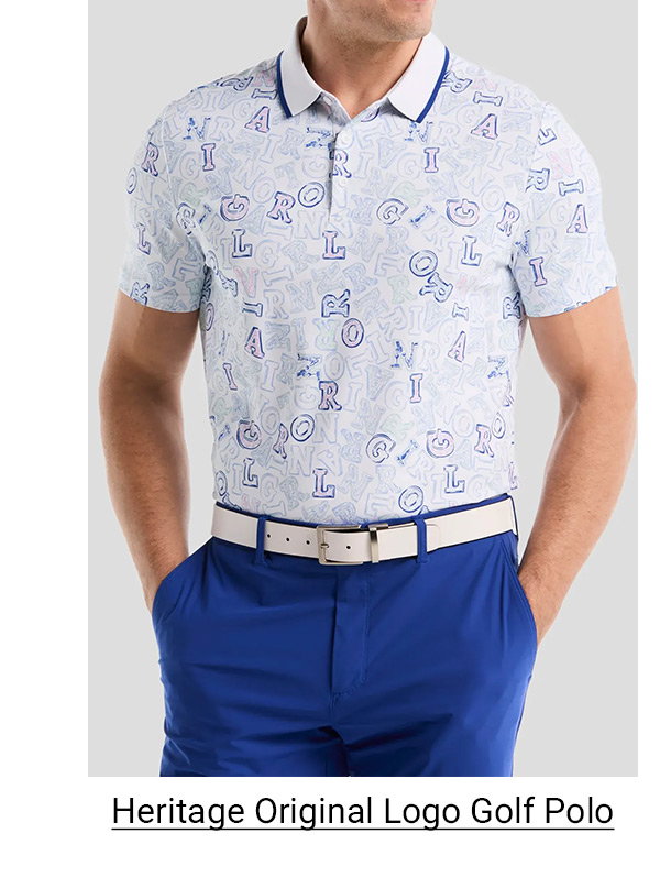 Shop the Heritage Original Logo Golf Polo