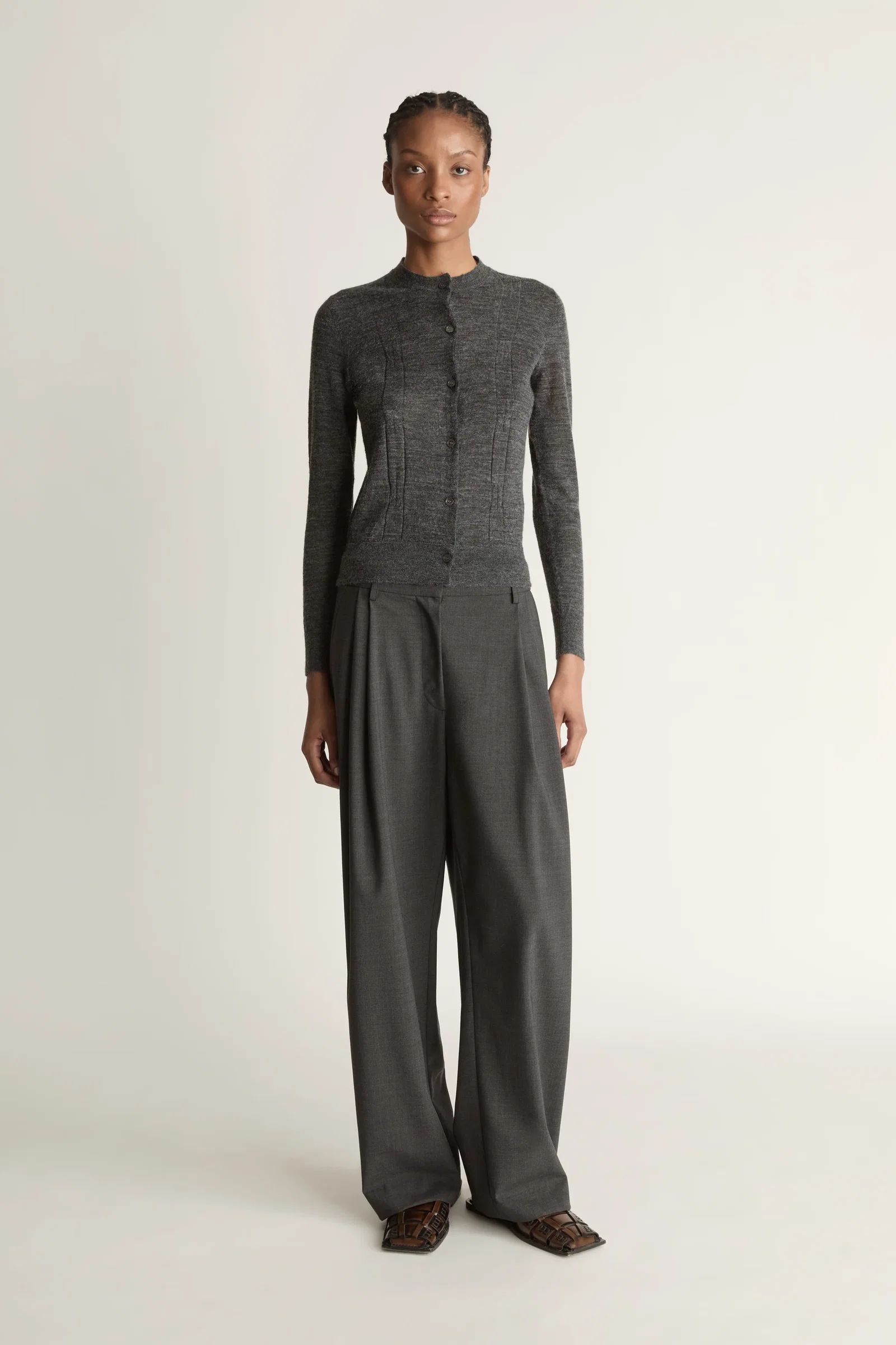 Image of Mila Cable Knit Cardigan