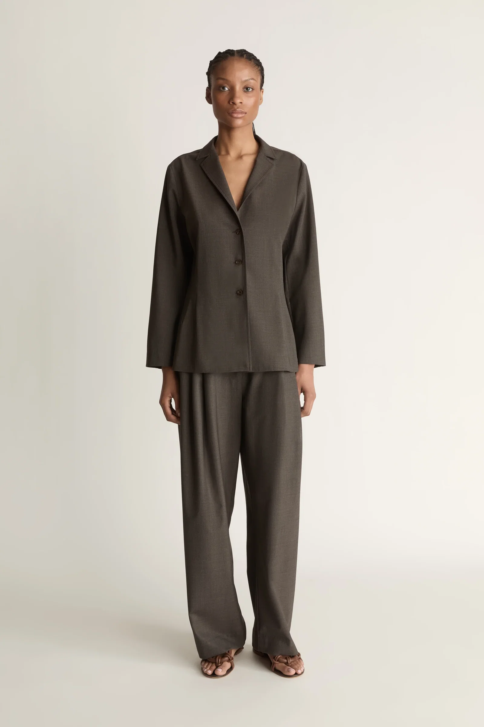 Image of Myles Wool Tailored Shirt