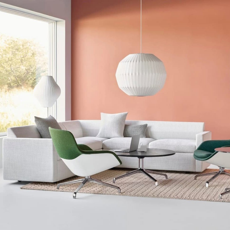 Nelson bubble pendant mid-century modern light