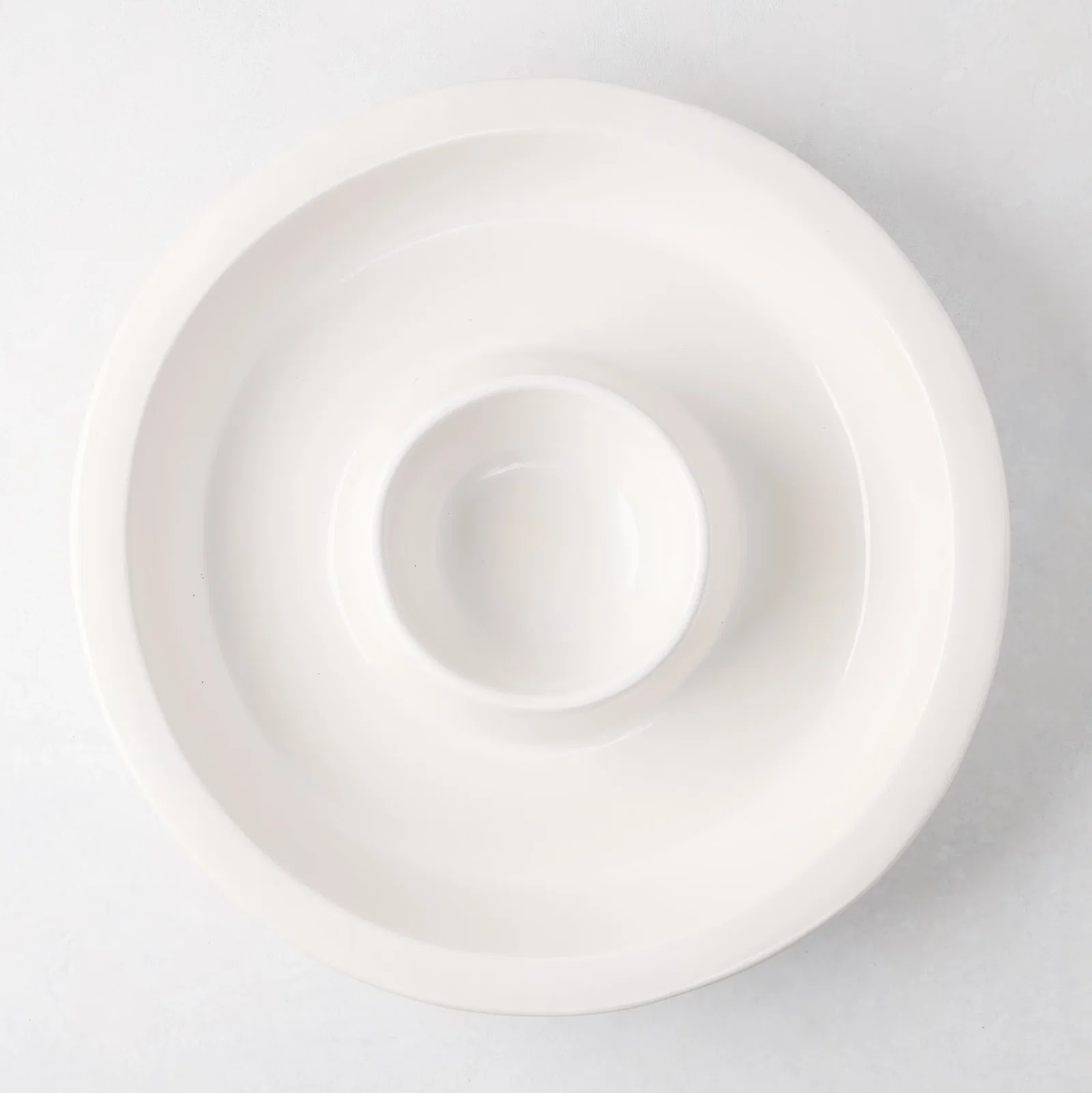 Image of Ravello Stoneware Chip and Dip Platter