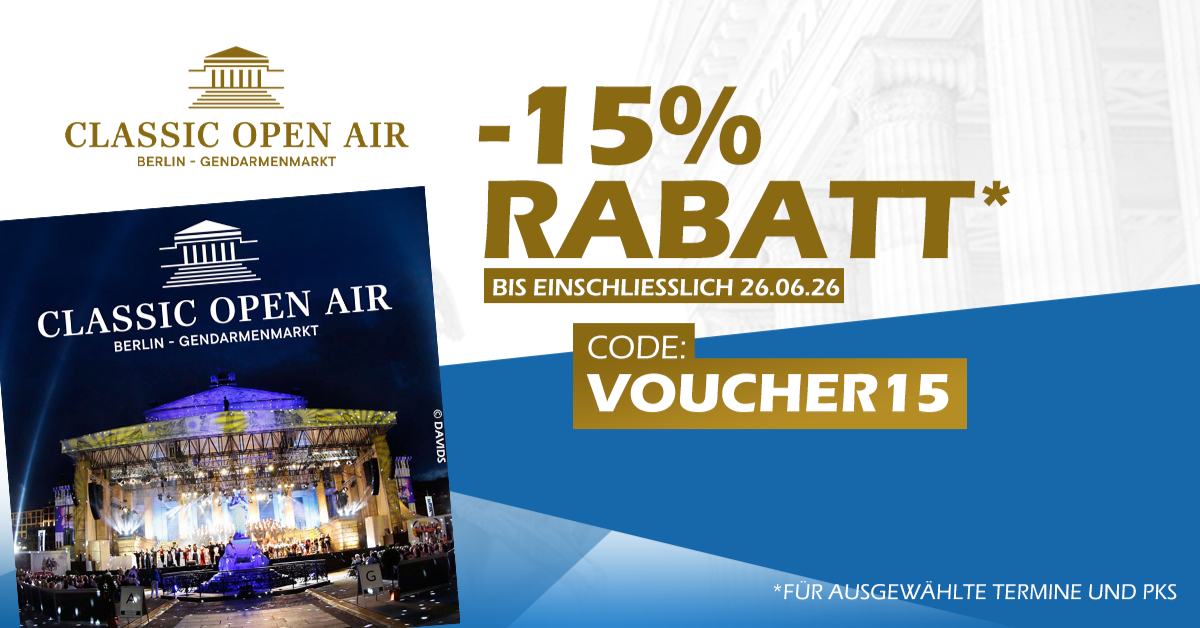 Classic Open Air 15% Rabatt