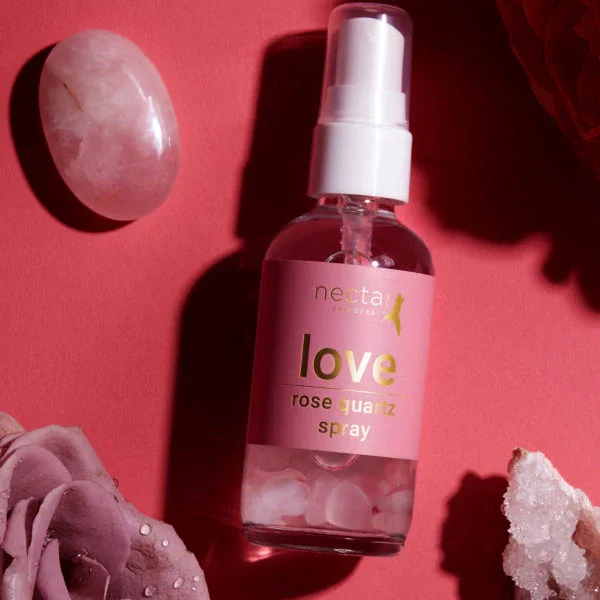 love rose quartz spray