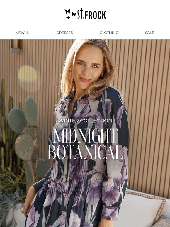 New. Dark. Floral. Obsession-worthy.