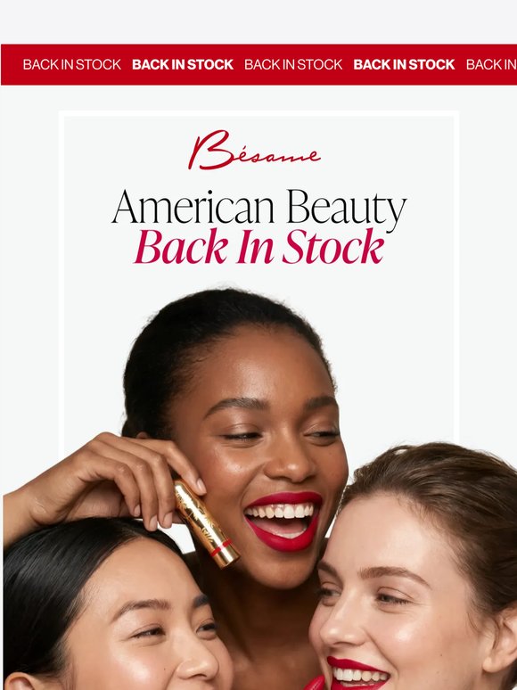 BACK IN STOCK: American Beauty