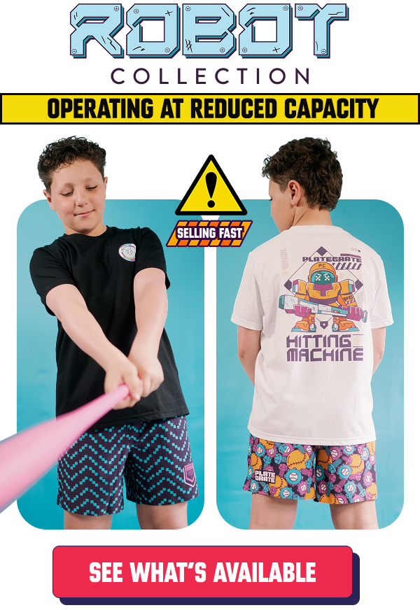 SHOP BEFORE POWER DOWN: Robot Collection is operating at reduced capacity.