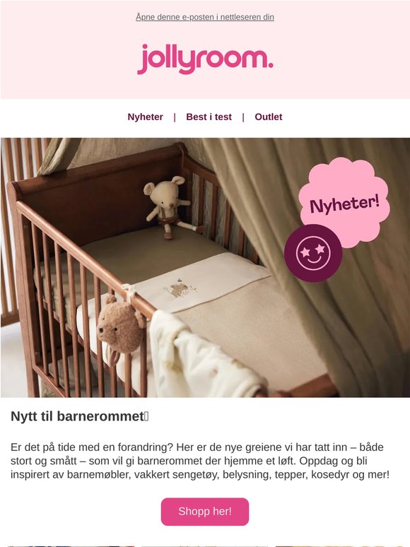 Barneromsnyheter du kommer til å elske😍Oppdag nytt fra Alice & Fox, Jollein, Vanilla Copenhagen og fler