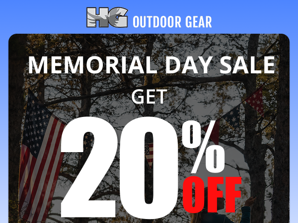 MEMORIAL DAY SALE GET 20% OFF SITEWIDE