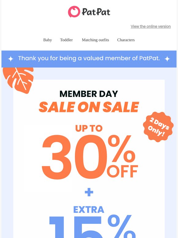 It's Wed-DEAL-sday 🛍️ Member Day is here