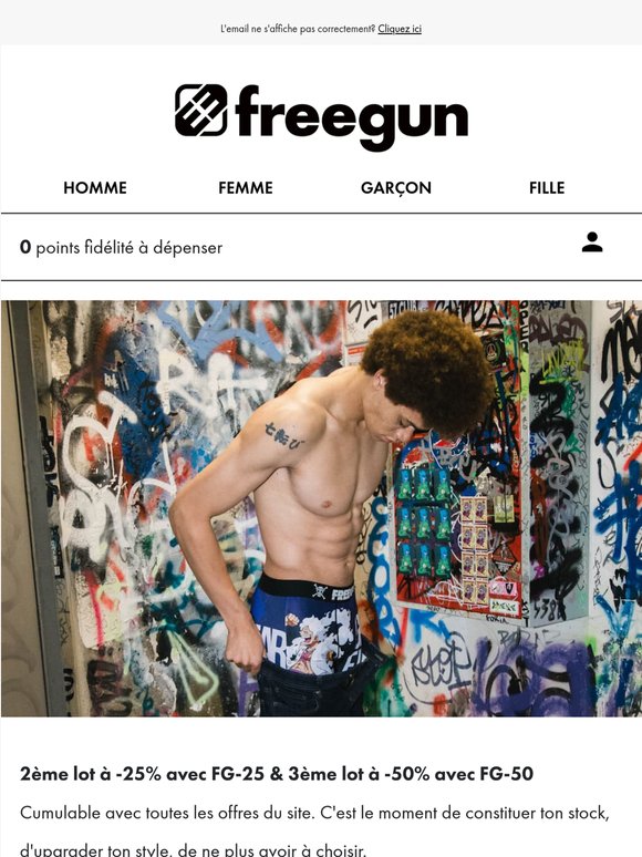Jusqu'à -50% sur ta commande selon ton panier 🔥