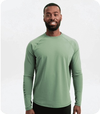 Men's Long Sleeve Rash Guard UPF 50+