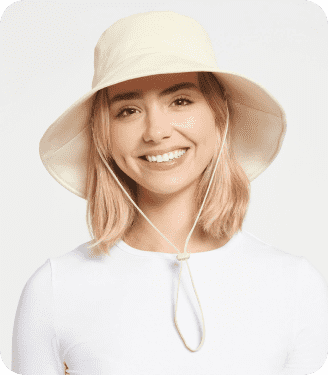 Women's Wide Brim Beach Hat UPF 50+