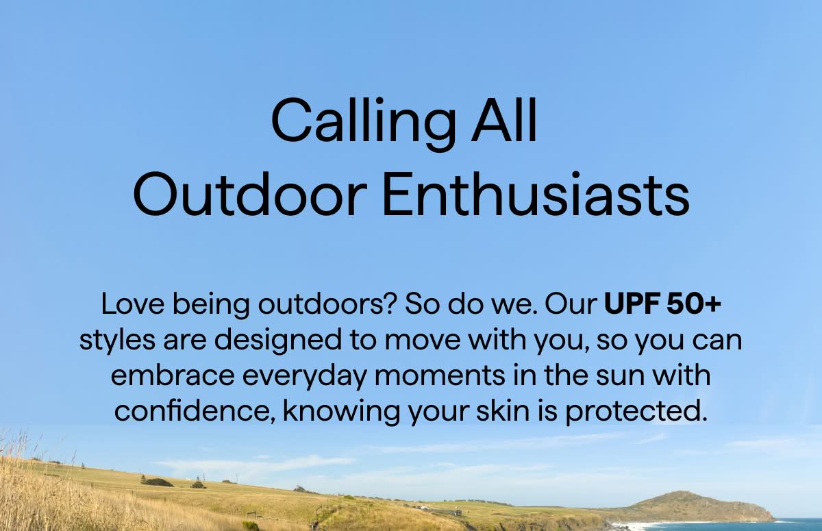 Calling All Outdoor Enthusiasts