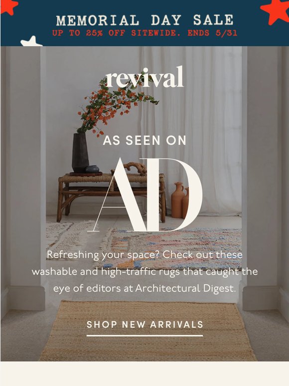 Architectural Digest Featured Rugs