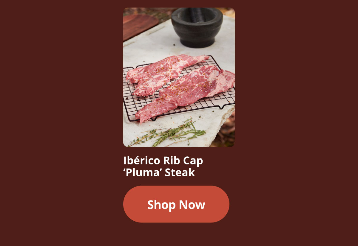 Ibérico Rib Cap Pluma Steak
