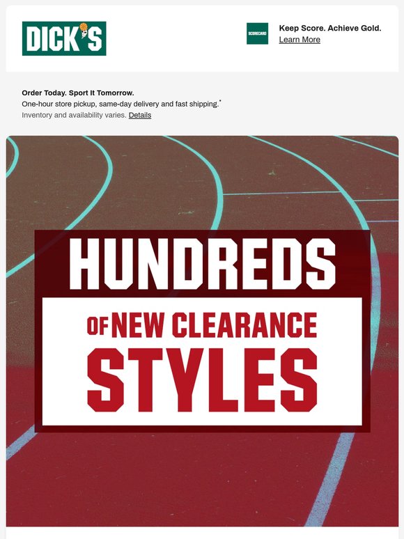 100s of NEW clearance styles await! 🚨 Take a look now...