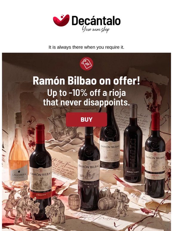 Ramón Bilbao on offer!