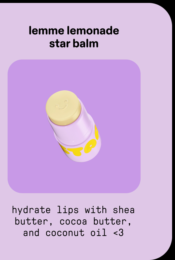 lemme lemonade star balm