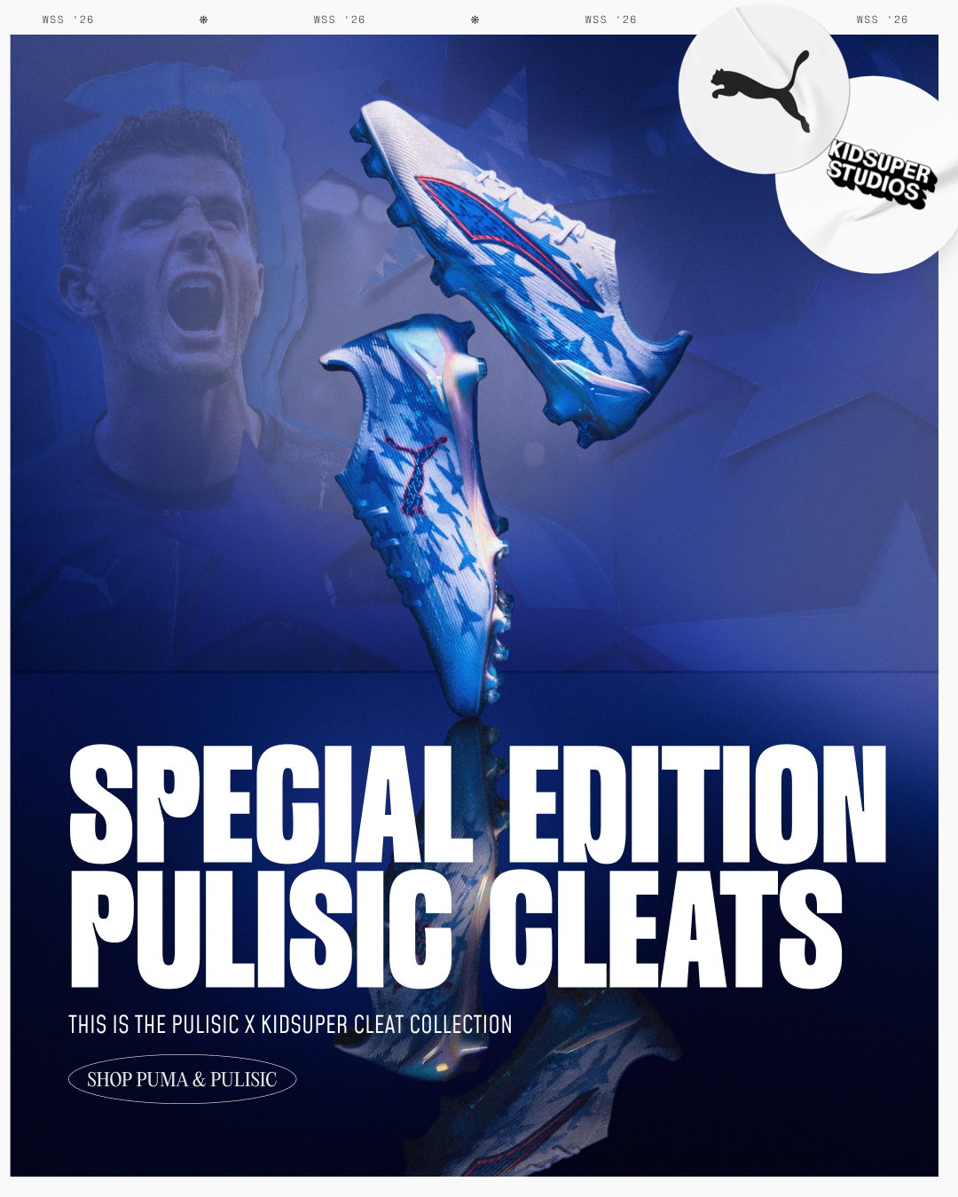 New Pulisic x KidSuper PUMA Ultra Collection