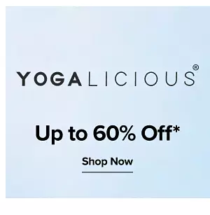 Up to 60% off Yogalicious. Shop now.