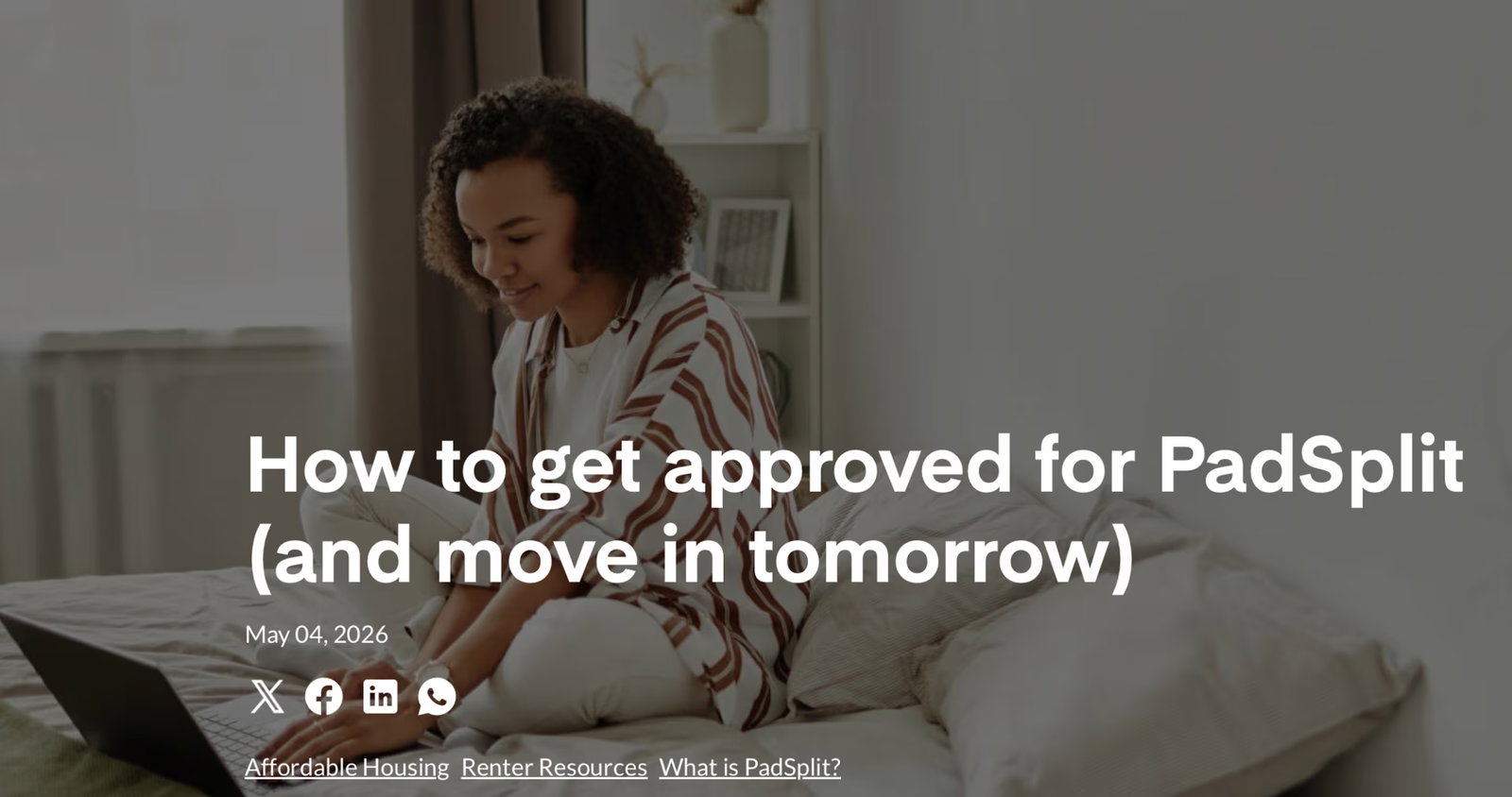 Your guide to getting approved for PadSplit