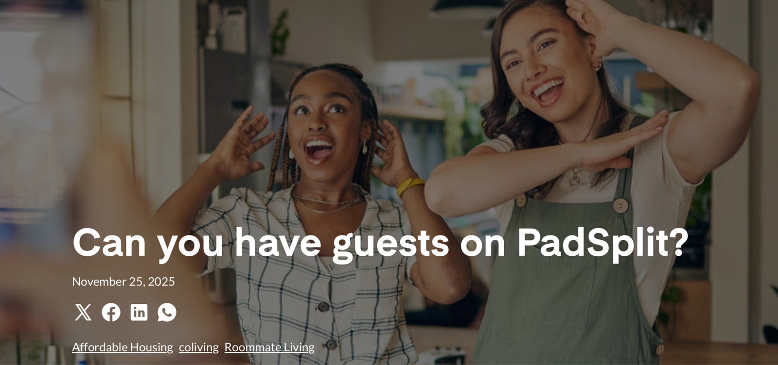 Does PadSplit allow guests?