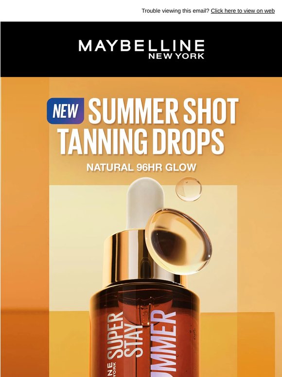 NEW DROP 💧 Summer Shot Tanning Drops