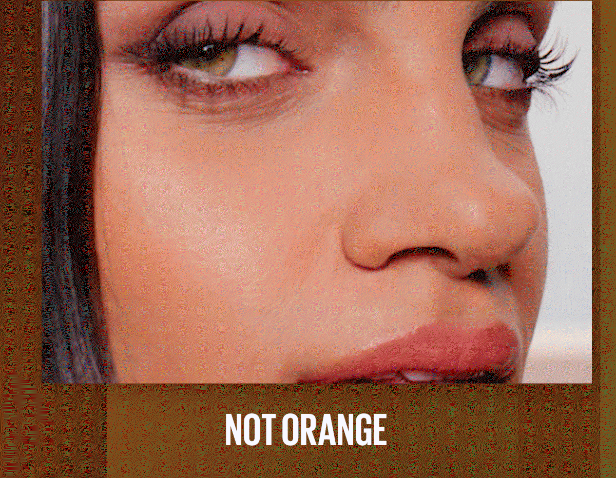 No Orange, Not Streaky, Won't Transfer