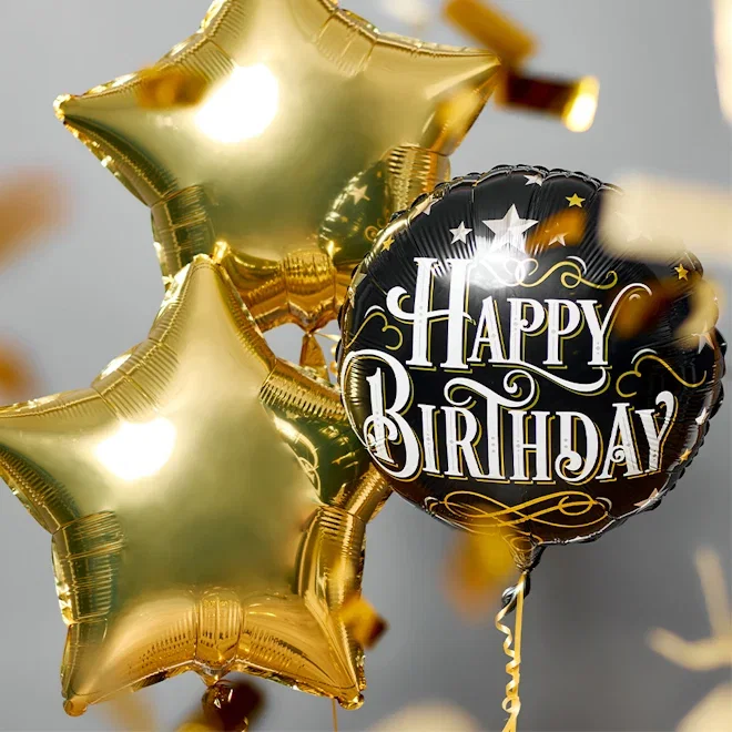 Birthday balloons