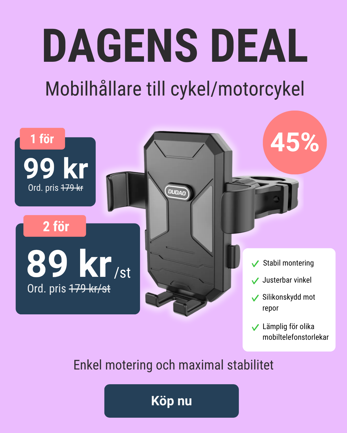 teknikdelar.se, dagens deal