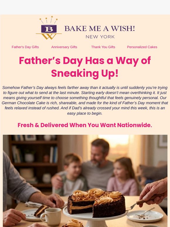 Father’s Day Is Closer Than You Think
