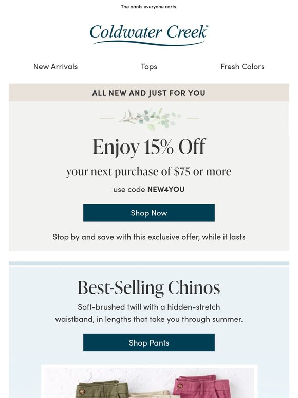 Chino Favorites in Every Length