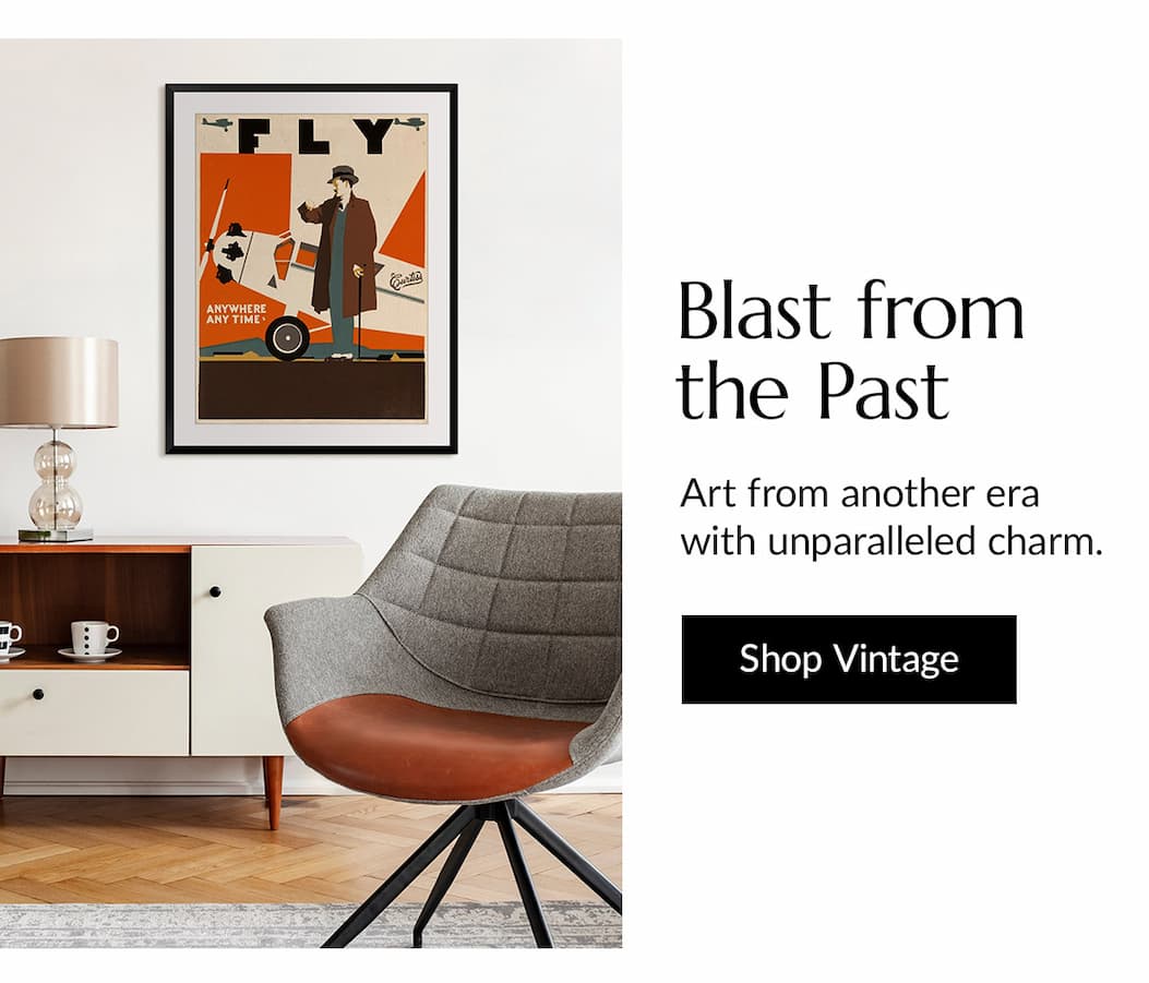 There is simply an intangible feature to vintage art that seems to enrapture and enchant the viewer