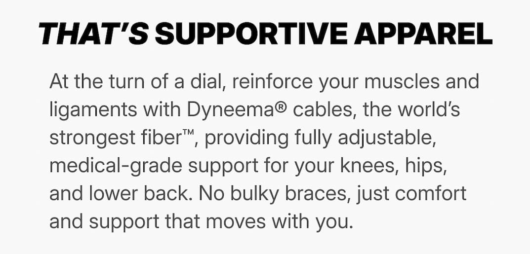 headline: that's supportive apparel