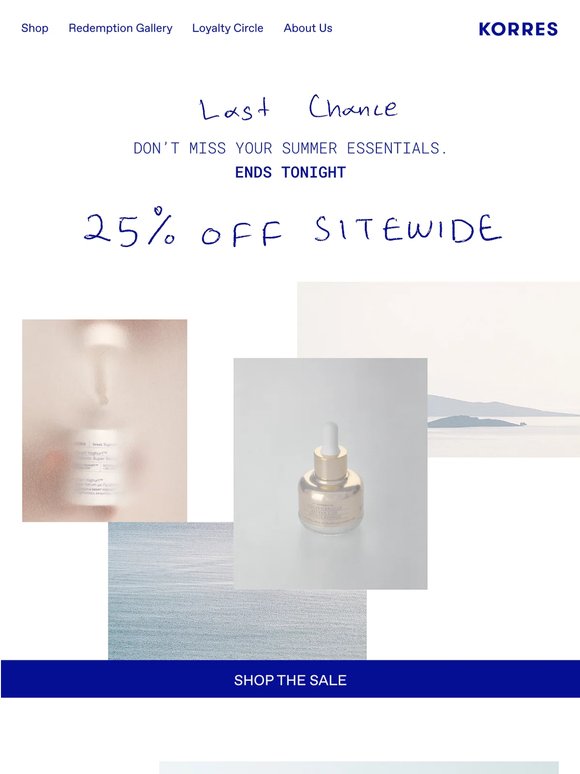 Final hours to stock up.
