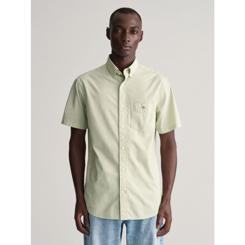 Image of GANT Milky Matcha Poplin Shirt