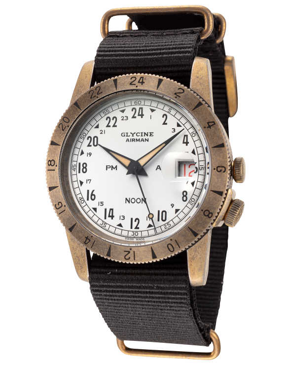 Glycine Airman Vintage Noon Purist Men's Watch GL0378