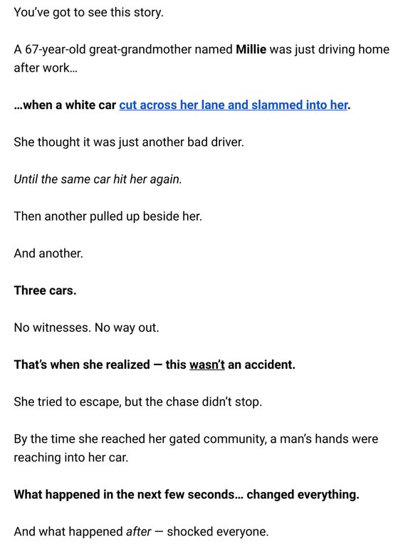 this wasn’t road rage…
