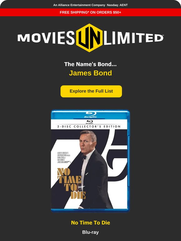 The Name's Bond... James Bond!