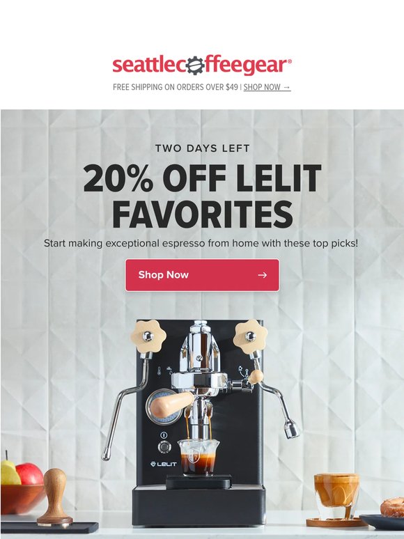 LELIT price drops are down to the last drop.
