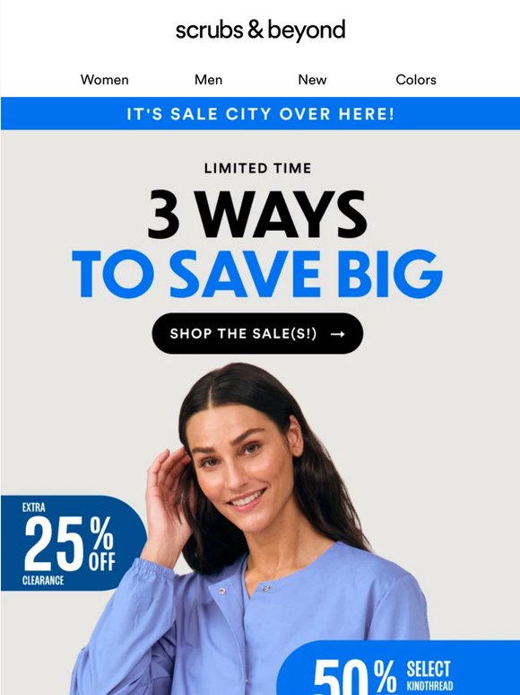 It's Sale City Over Here!
