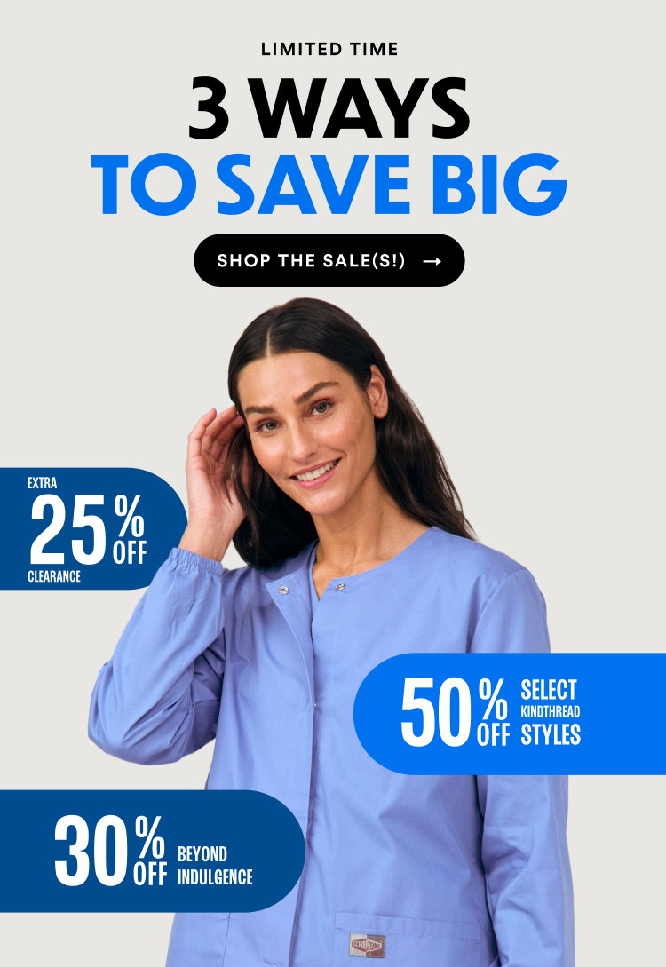 Limited Time | 3 Ways To Save Big | Shop The Sale(s) | Extra 25% Off Clearance | 30% Off Beyond Indulgence | 50% Off Select Kindthread Styles