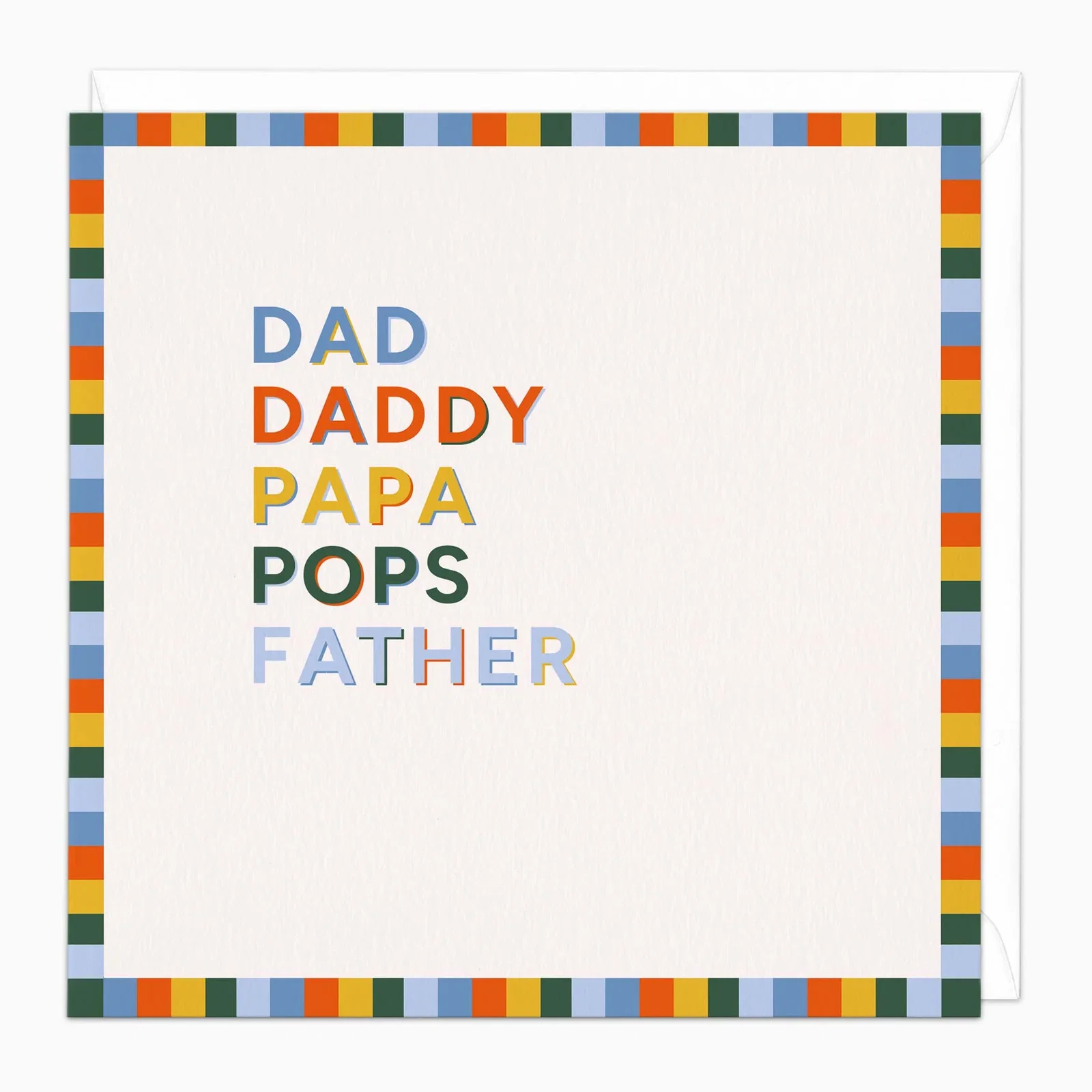Image of K009 - Dad, Daddy, Papa Card