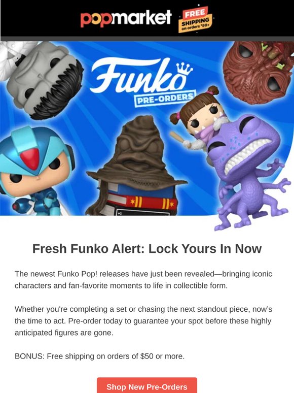 New Funko POP! Reveals Just Dropped