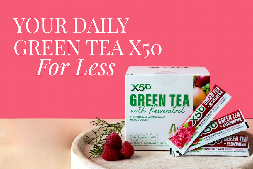 BUY MORE SAVE MORE: X50 Green Tea