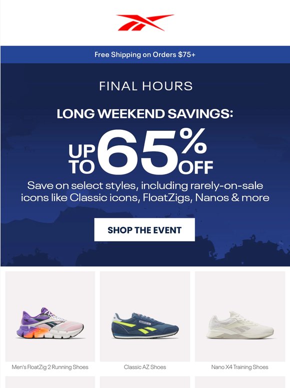LAST CHANCE FOR SAVINGS
